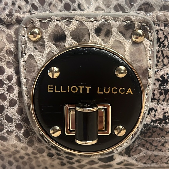 ELLIOTT LUCCA Sintra Snakeskin Print Purse - Picture 3 of 17